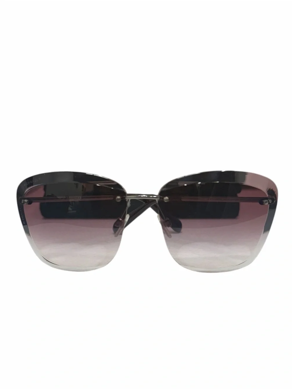 Authentic CHANEL 4221 Rimless Pink Gradient Sunglasses